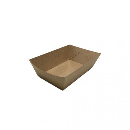 Barqueta Kraft Antigrasa 75 x 50 x 25mm (1.000 uds)