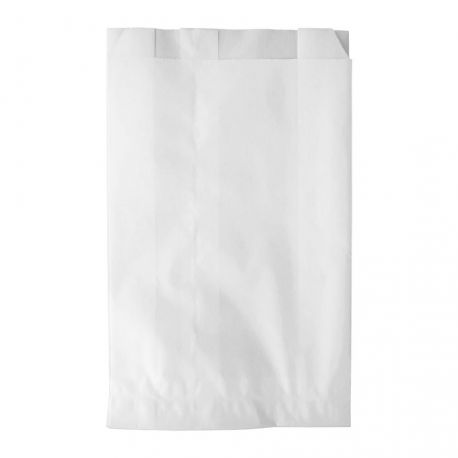 Bolsas Antigrasa blanca 14 + 6 x 25cm (1.000 uds)