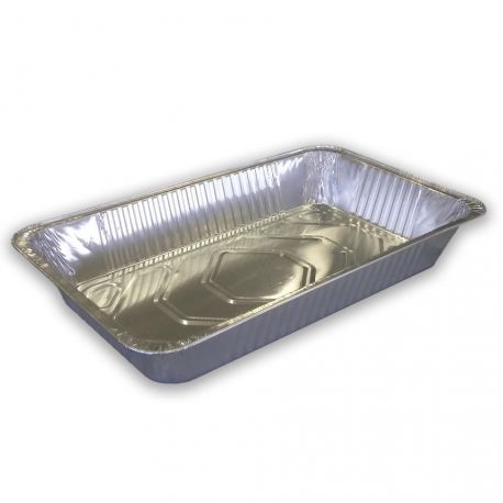 Bandeja gastronómica de aluminio sin tapa 9500cc (50 uds)