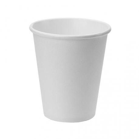 Vasos de papel Blancos Ø 90mm  360ml (12Oz) (1.000 uds)