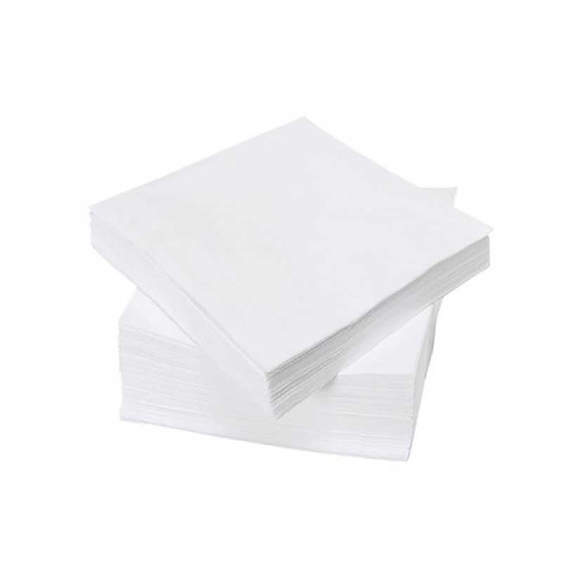 Servilletas  30x30 Blanca Tissue. 1 hoja (4.800 uds)