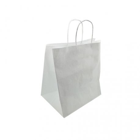 [BOPASA000035] Bolsa Papel Asa Rizada base ancha 24 + 11 x 32cm (250 uds)