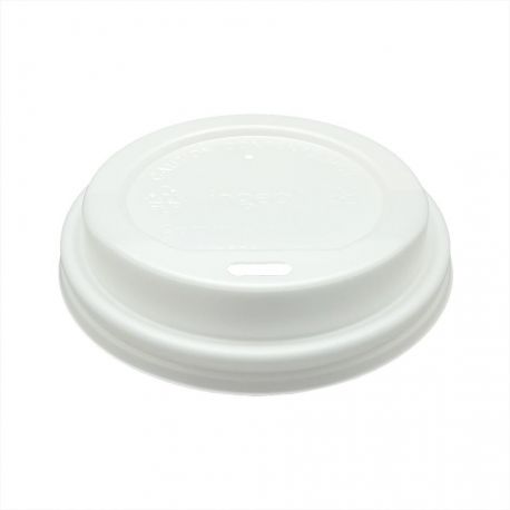 [TABIPA000003] Tapa PLA blanca para vasos de papel Ø 62mm (1.000 uds)