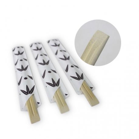 [CUMADE000002] Palillos de bambú con fundas de papel 210mm (2.000 uds)