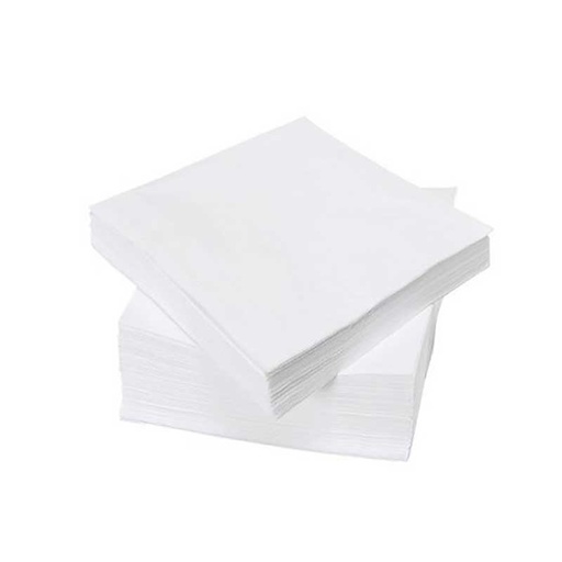 [ST2002] Servilletas  30x30 Blanca Tissue. 1 hoja (3.000 uds)